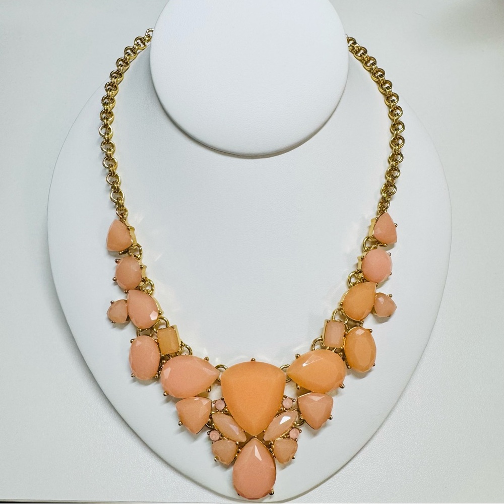 Kate Spade Statement Bib Necklace | 12K Gold Plated | NWT Removed
